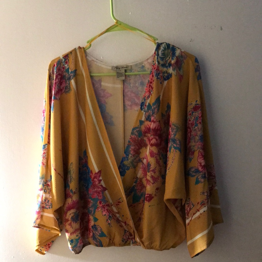 Mustard Woman Blouse